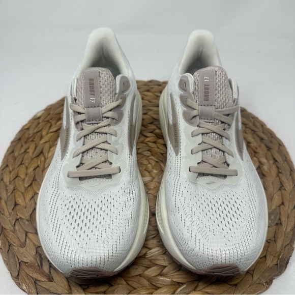 BROOKS Ghost 17 Running Shoes Grey Chateau Portabella Size 9 Women's - Picture 5 of 8
